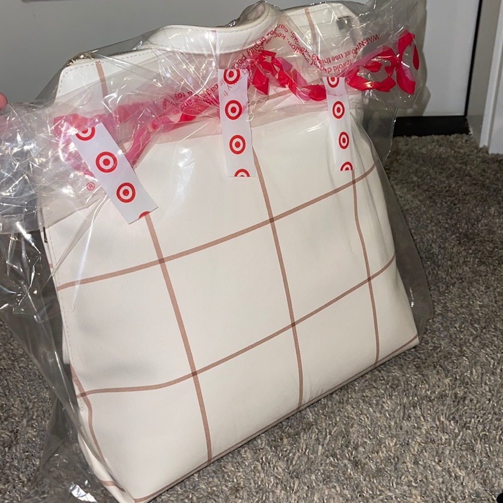 Plaid A New Day target backpack purse. NWT.